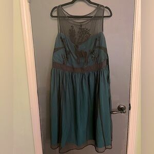 eShakti Deer mesh dress. 🦌